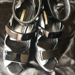 Black BCBG heels
